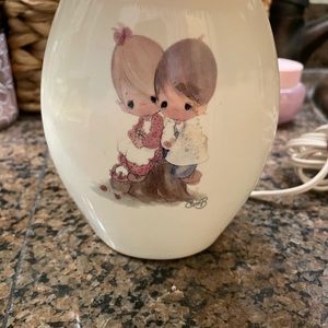 Vintage Precious Moments Bedside Nursery Lamp